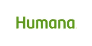 Humana logo in green text.